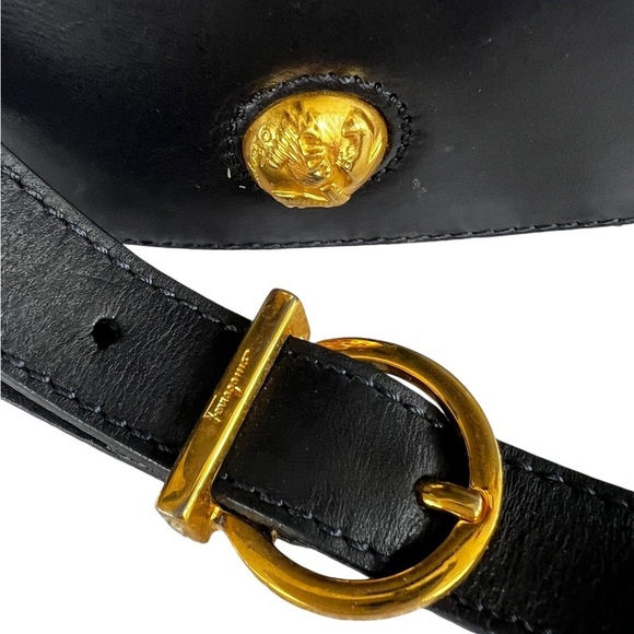 Gorgeous 2-Way Black Ferragamo - Picture 10 of 12